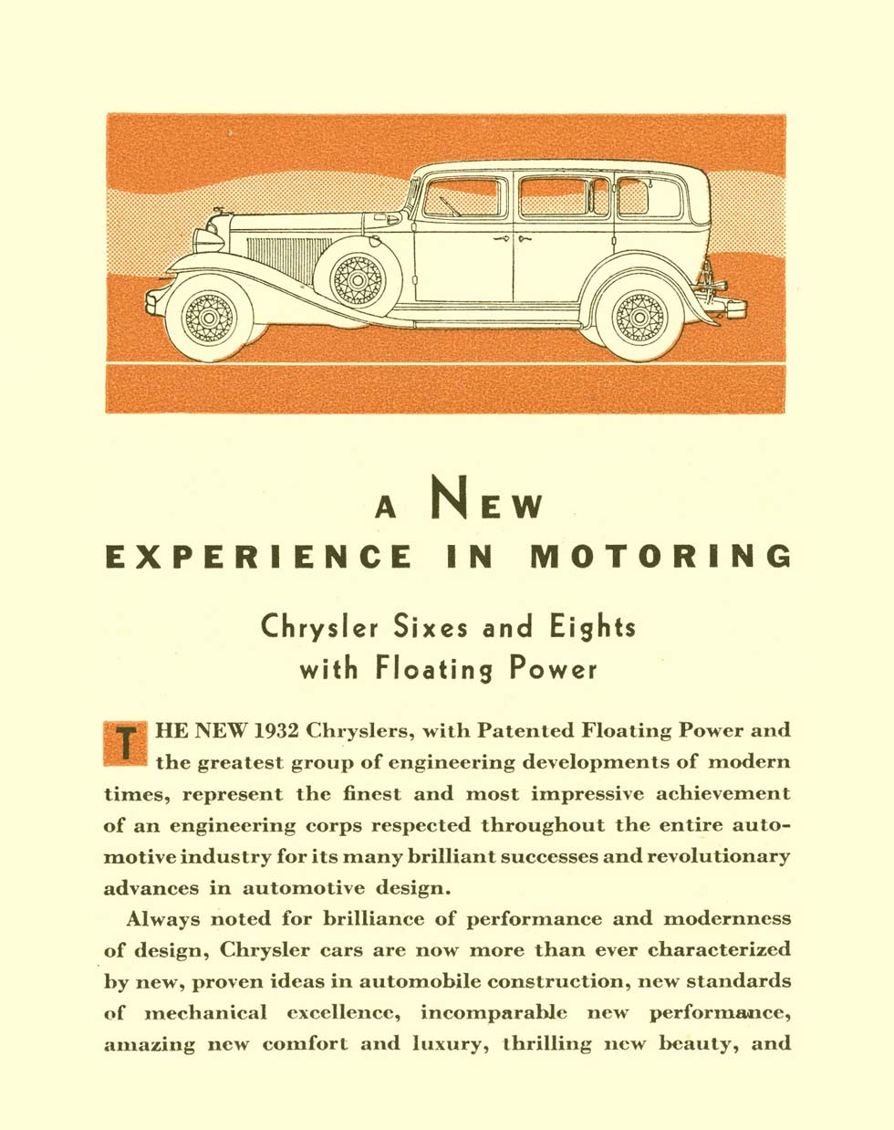 1932 Chrysler Floating Power Folder Page 8
